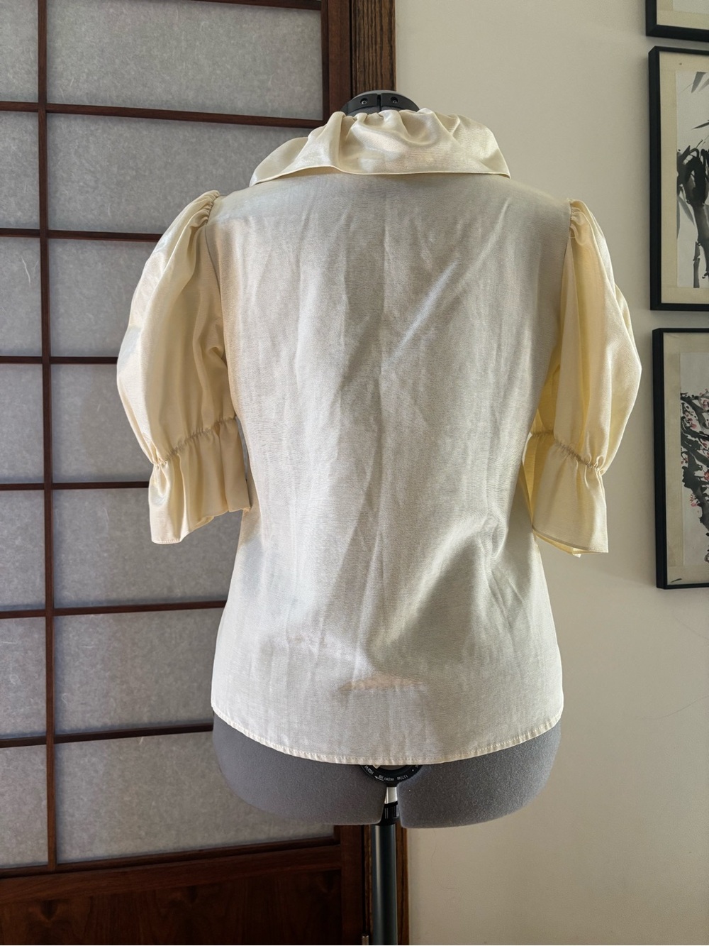 VGUC Batsheva Taffeta Lou Blouse US 12 - Picture 3 of 13
